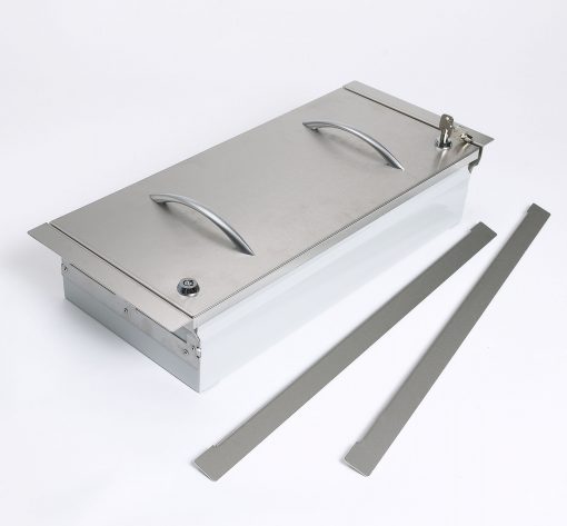 Removable Lid SS Counter Till